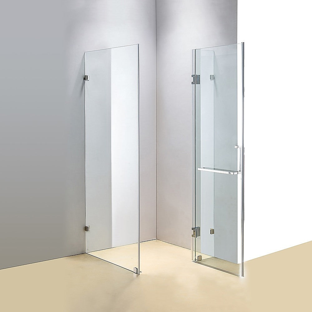 1200 x 900mm Frameless 10mm Glass Shower Screen By Della Francesca - image2