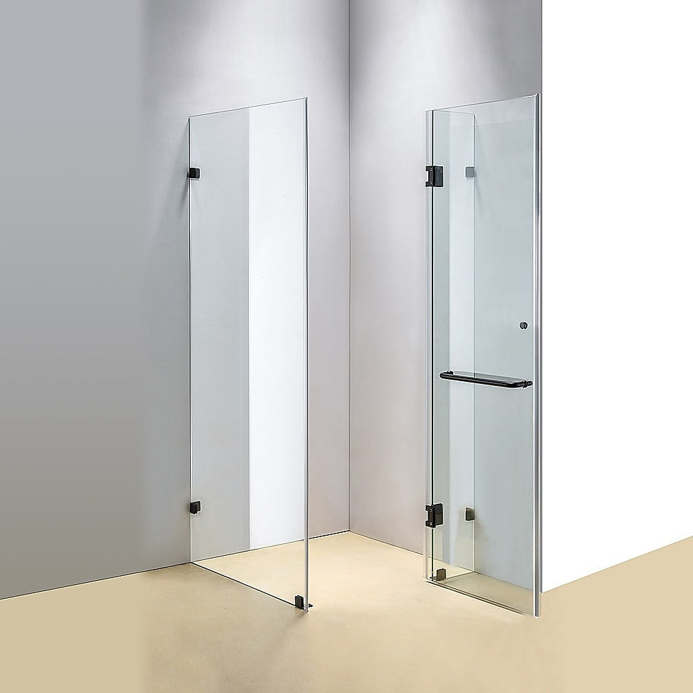 1000 x 800mm Frameless 10mm Glass Shower Screen By Della Francesca - image2