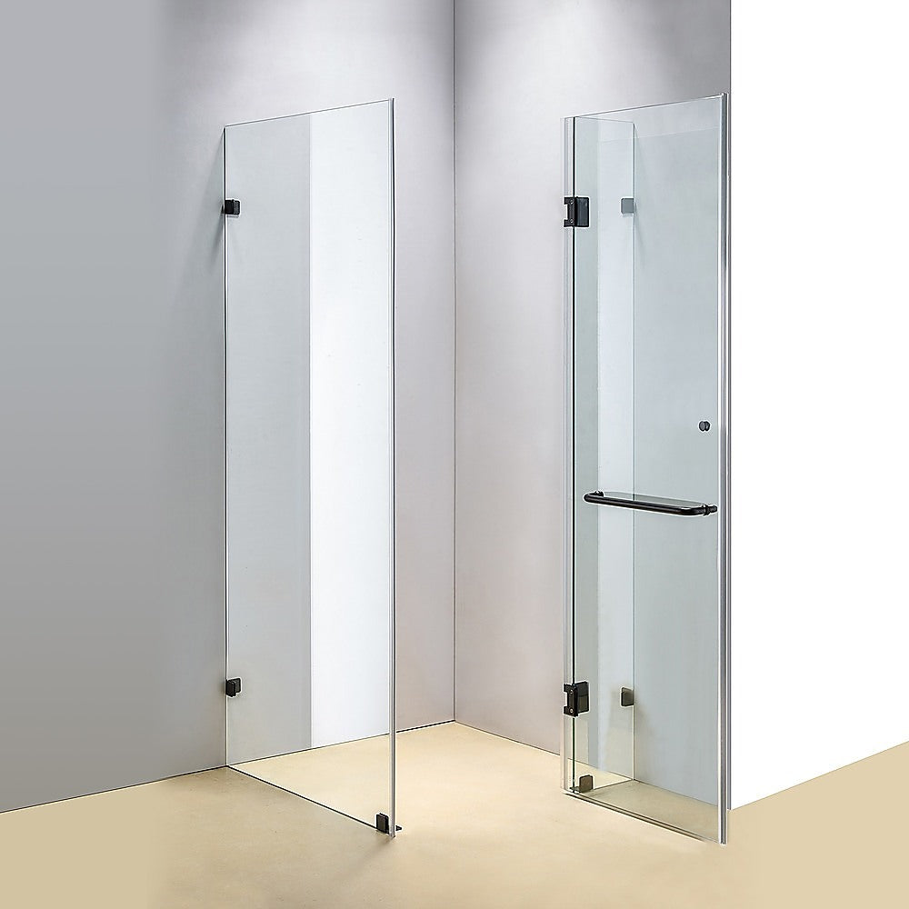 1200 x 900mm Frameless 10mm Glass Shower Screen By Della Francesca - image2