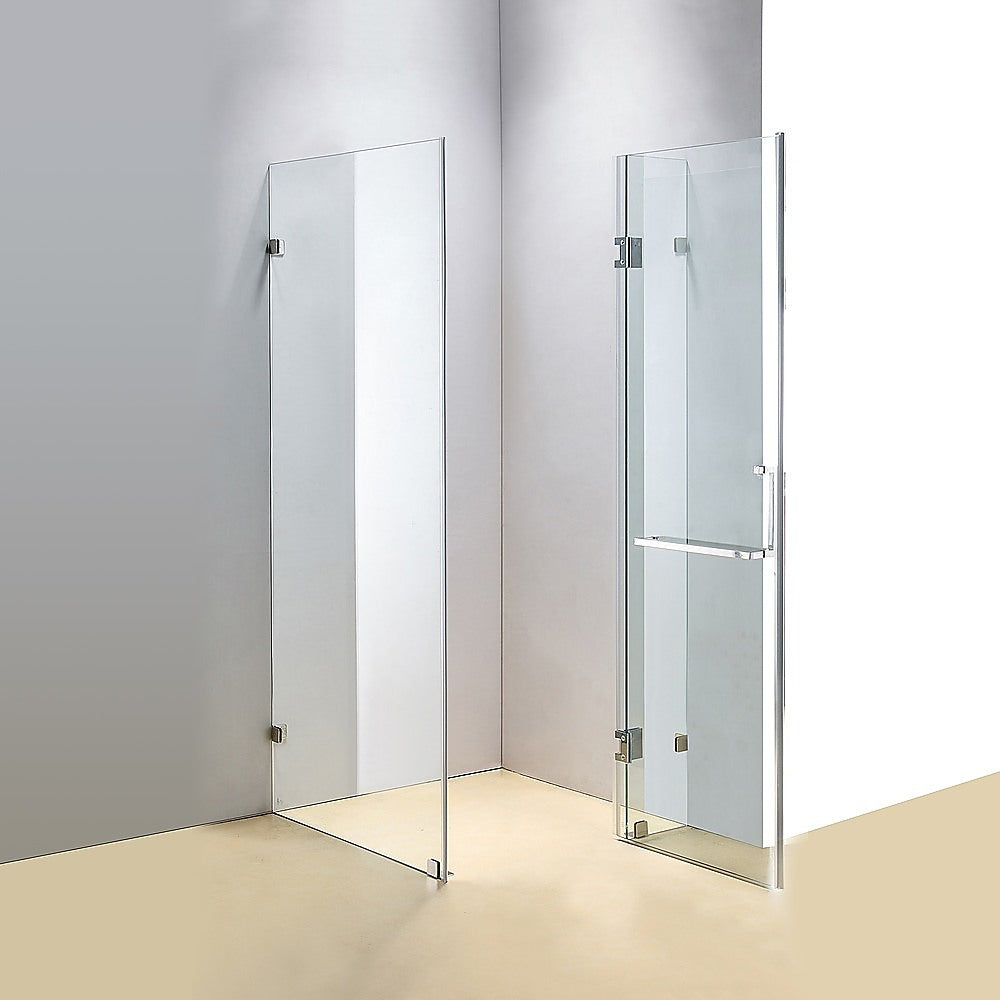 1200 x 800mm Frameless 10mm Glass Shower Screen By Della Francesca - image2