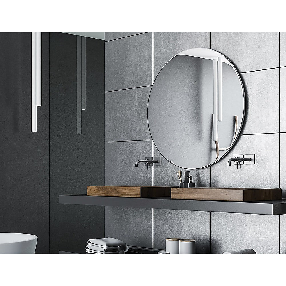 90cm Round Wall Mirror Bathroom Makeup Mirror by Della Francesca - image4