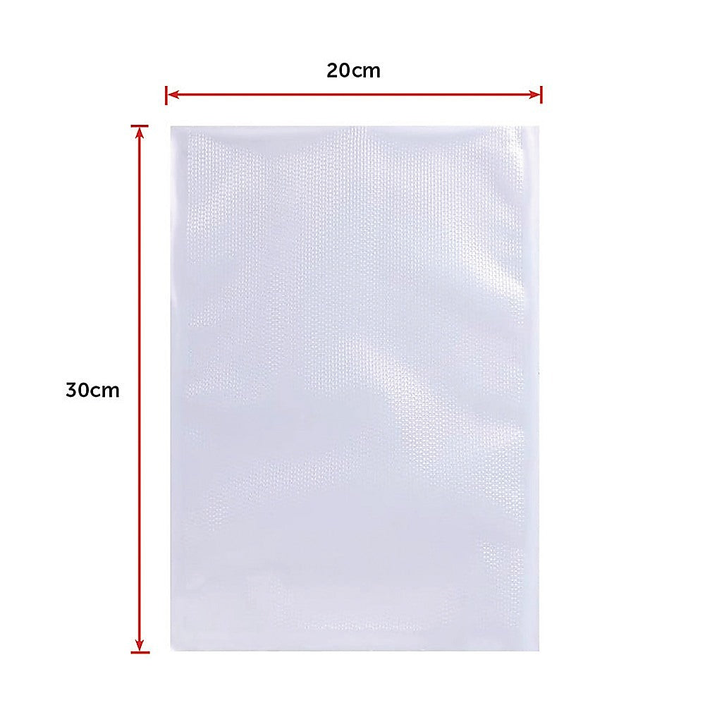 100x Vacuum Sealer Bags Food Storage Saver Heat Seal Cryovac 20cm x 30cm - image8