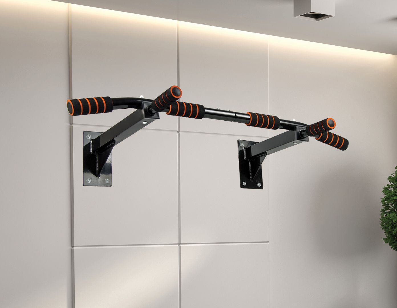 Pull Up Bar Home Heavy Duty Ceiling Chin Up Bar Mounted Gym - image6