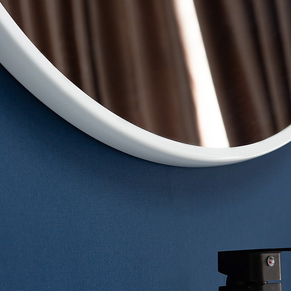 60cm Round Wall Mirror Bathroom Makeup Mirror by Della Francesca - image4
