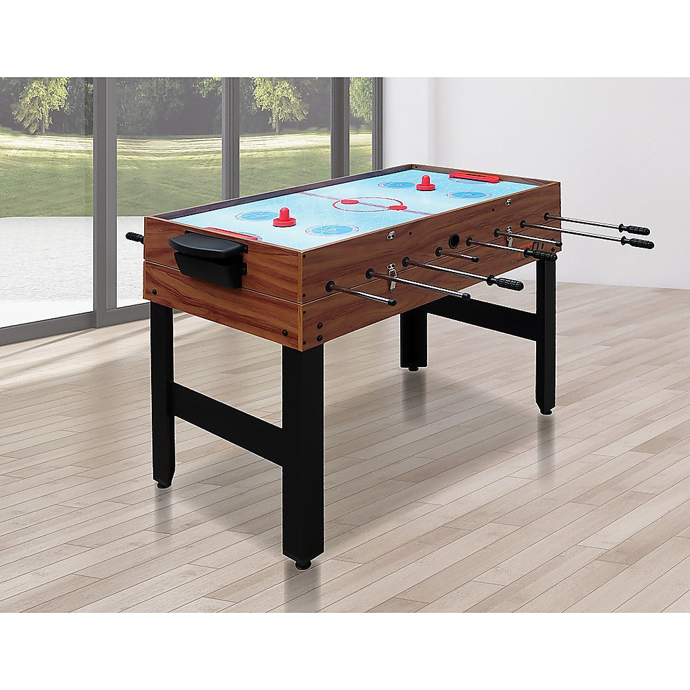 4FT 3-in-1 Games Foosball Soccer Hockey Pool Table Table - image4