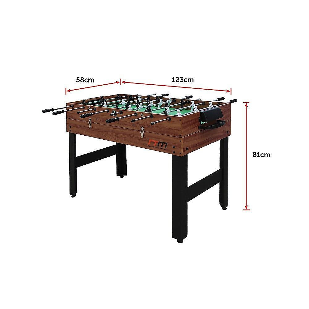 4FT 3-in-1 Games Foosball Soccer Hockey Pool Table Table - image13