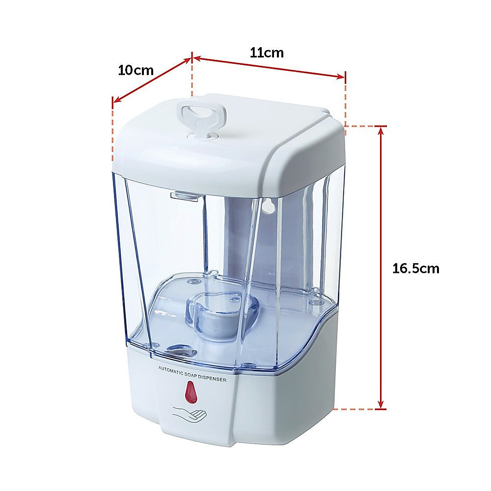 Automatic Liquid Soap/Alcohol Sanitizer Dispenser 700ML Hands-Free Sensor Wall - image6