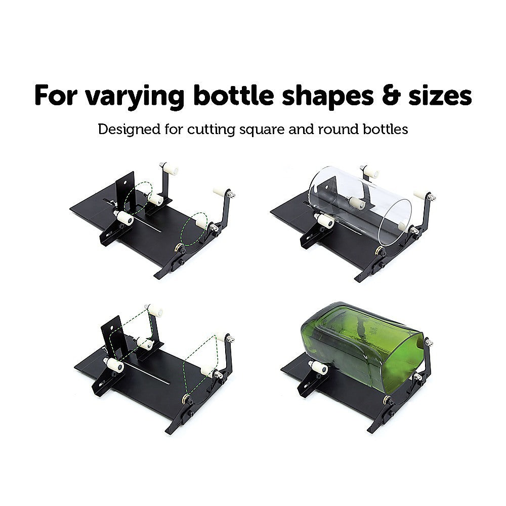 Glass Bottle Cutter Cutting Tool Upgrade Version Square & Round Bottle Cutter - image7