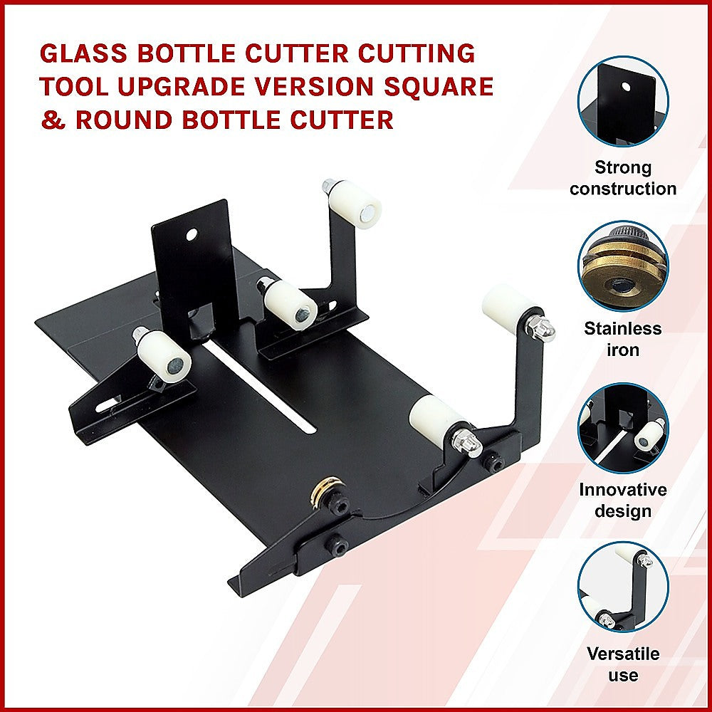 Glass Bottle Cutter Cutting Tool Upgrade Version Square & Round Bottle Cutter - image11