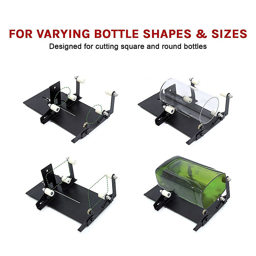 Glass Bottle Cutter Cutting Tool Upgrade Version Square & Round Bottle Cutter - image13