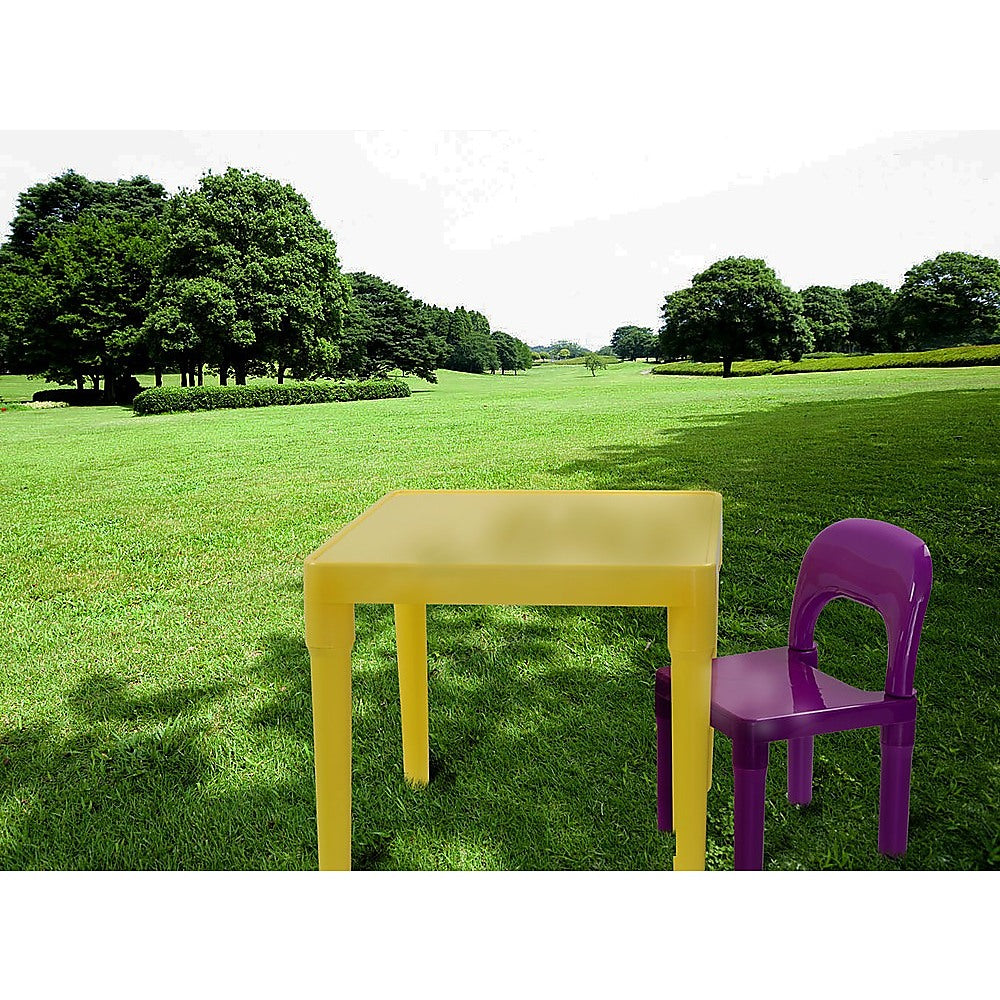 Kids Table and Chairs Play Set Toddler Child Toy Activity Furniture In-Outdoor - image3