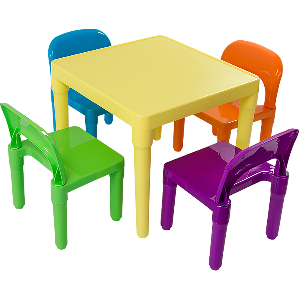 Kids Table and Chairs Play Set Toddler Child Toy Activity Furniture In-Outdoor - image1