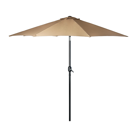 9FT Patio Umbrella Outdoor Garden Table Umbrella with 8 Sturdy Ribs - image1