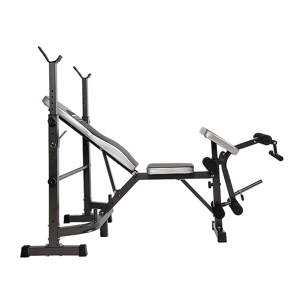 Multi Station Home Gym Weight Bench Press Leg Equipment Set Fitness Exercise - image4