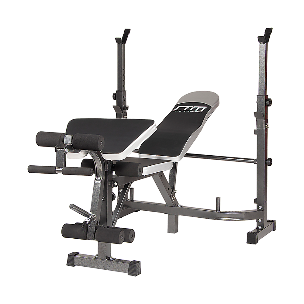Multi Station Home Gym Weight Bench Press Leg Equipment Set Fitness Exercise - image5