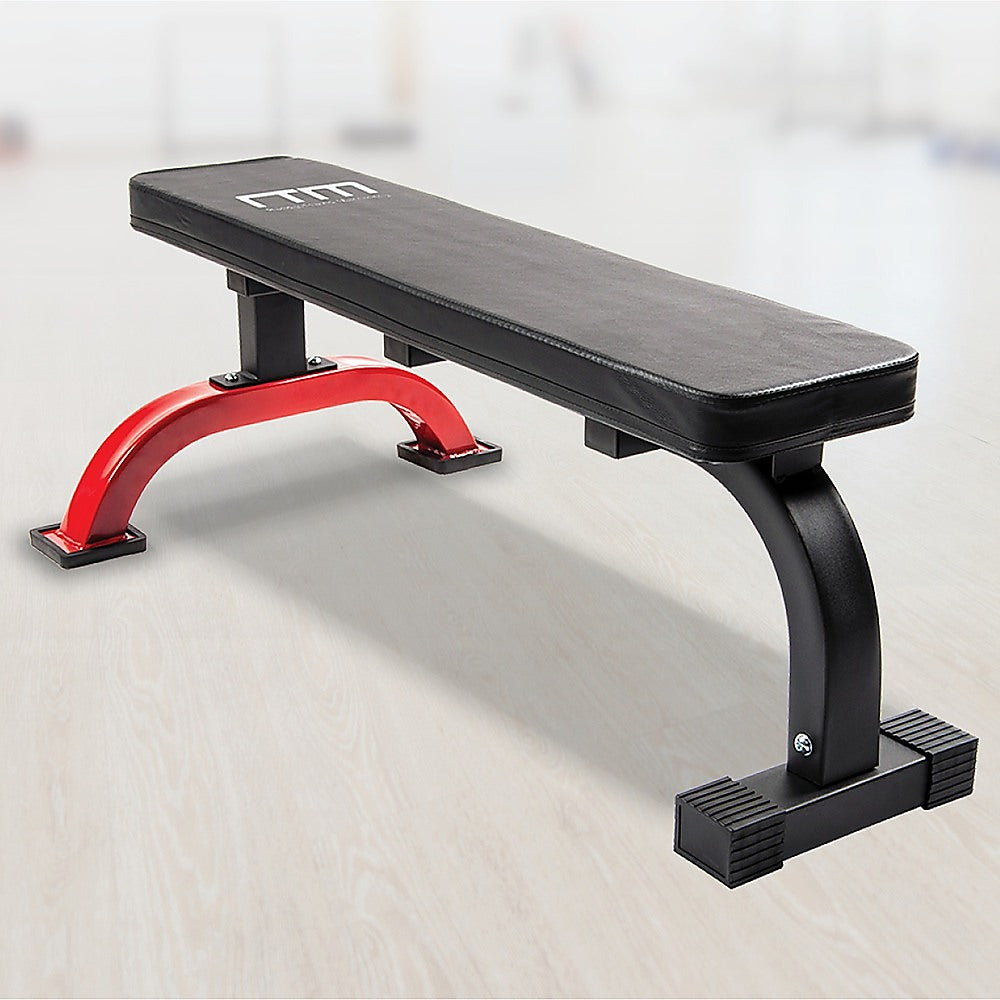 Fitness Flat Bench Weight Press Gym Home Strength Training Exercise - image2