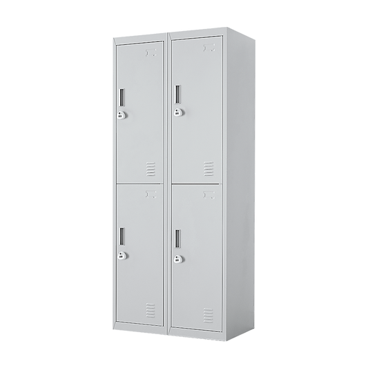 Four-Door Office Gym Shed Storage Locker - image1