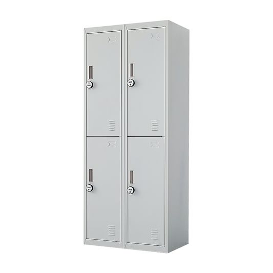 Four-Door Office Gym Shed Storage Locker - image1