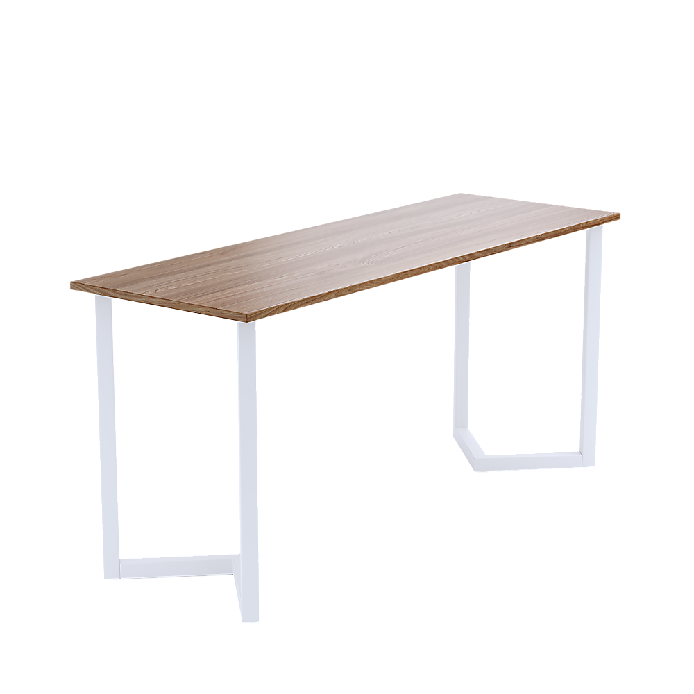 V Shaped Table Bench Desk Legs Retro Industrial Design Fully Welded - White - image4