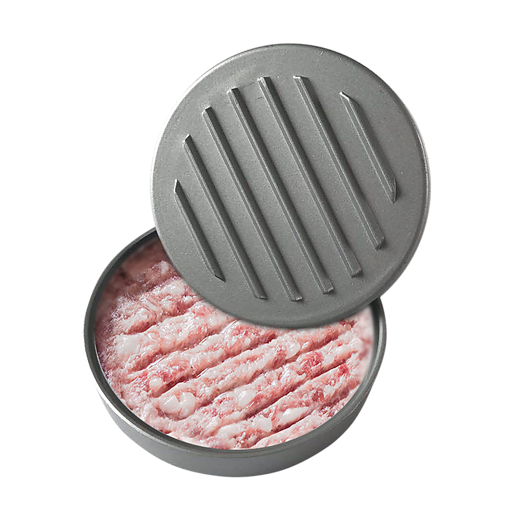 Large Round Hamburger Patty Maker Grill Press Burger Metal Mold Cooking Tools - image7