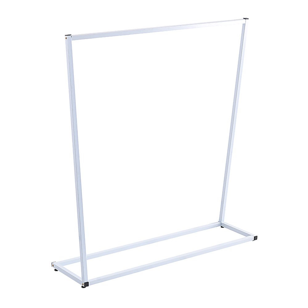 Commercial Clothing Garment Rack Retail Shop White - image1