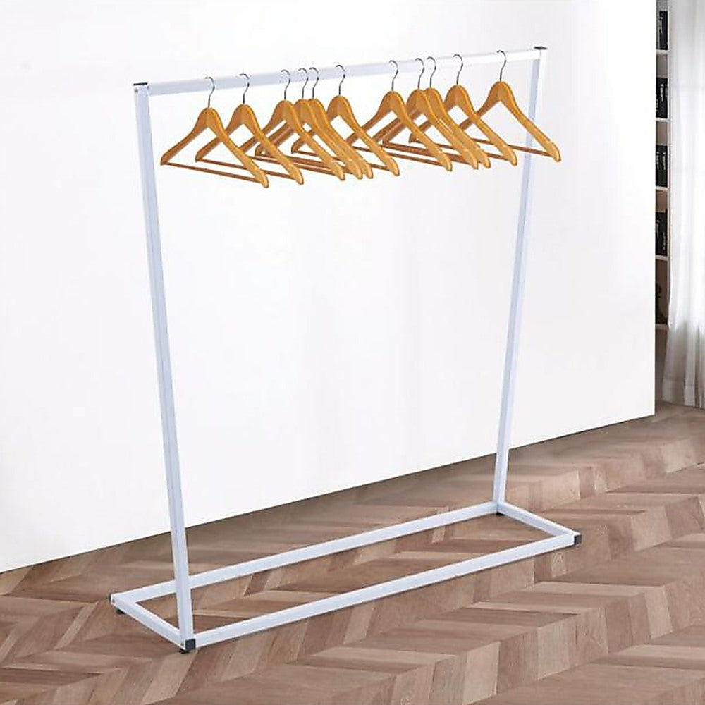 Commercial Clothing Garment Rack Retail Shop White - image4