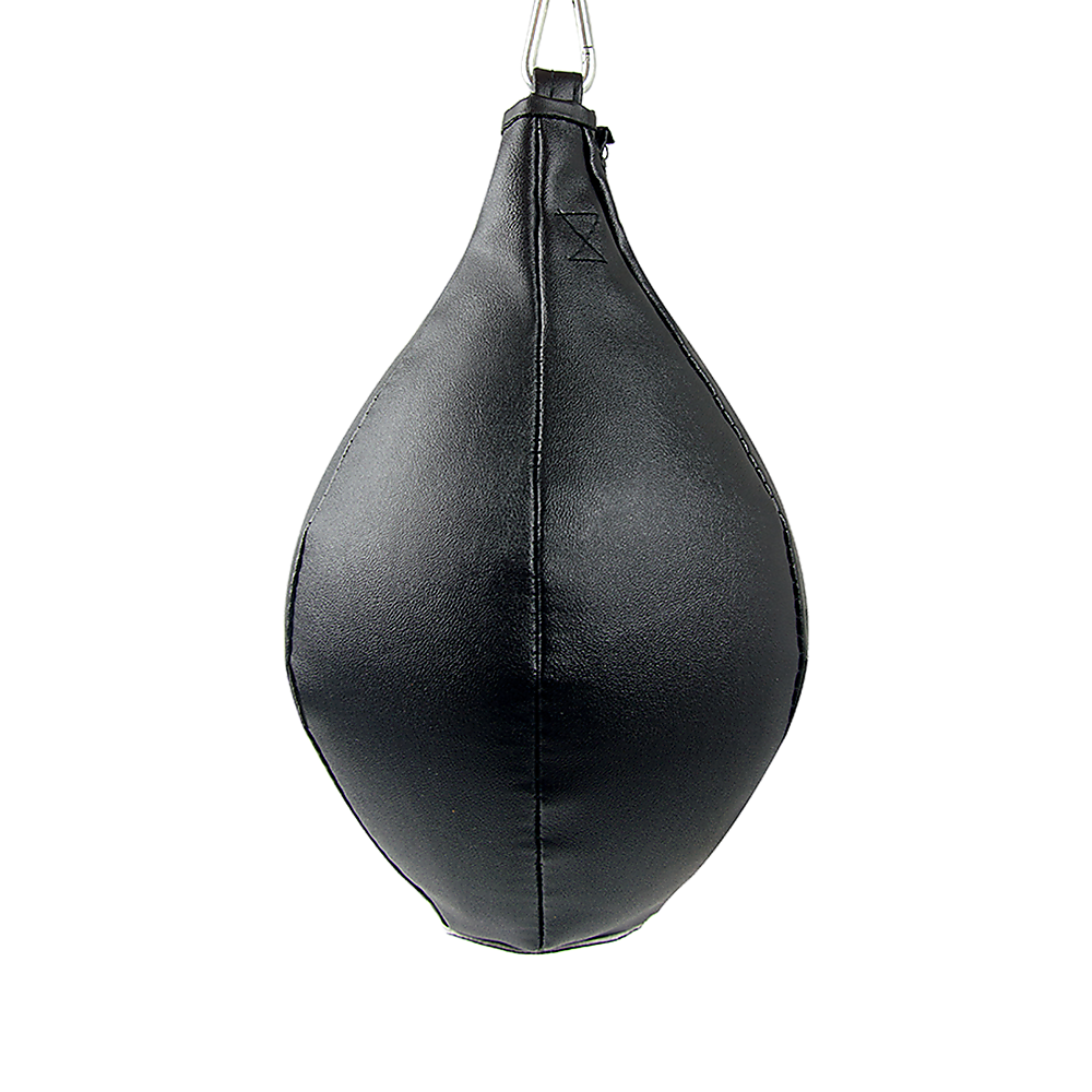 Boxing Speed Bag CowHide Leather MMA Punching Focus Bag Muay Thai Training Speed - image4