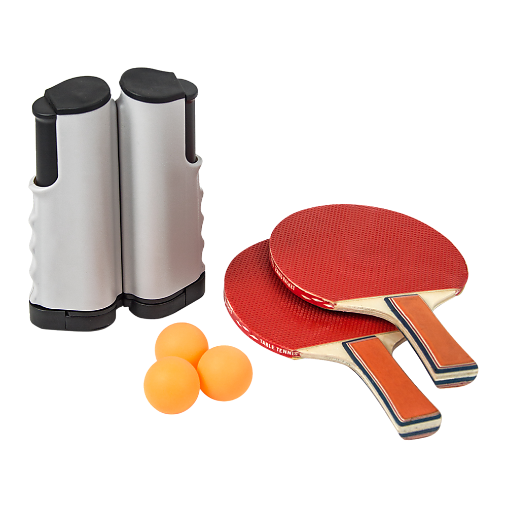 Table Tennis Game Indoor Portable Travel Ping Pong Ball Set Extendable - image1