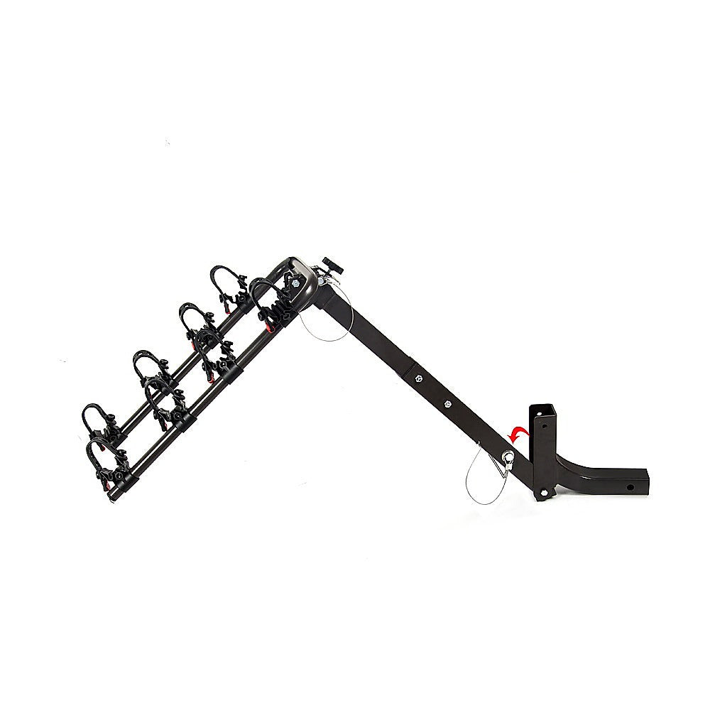 Premium 4-Bike Carrier Rack Hitch Mount Swing Down Bicycle Rack W/ 2" Receiver - image5