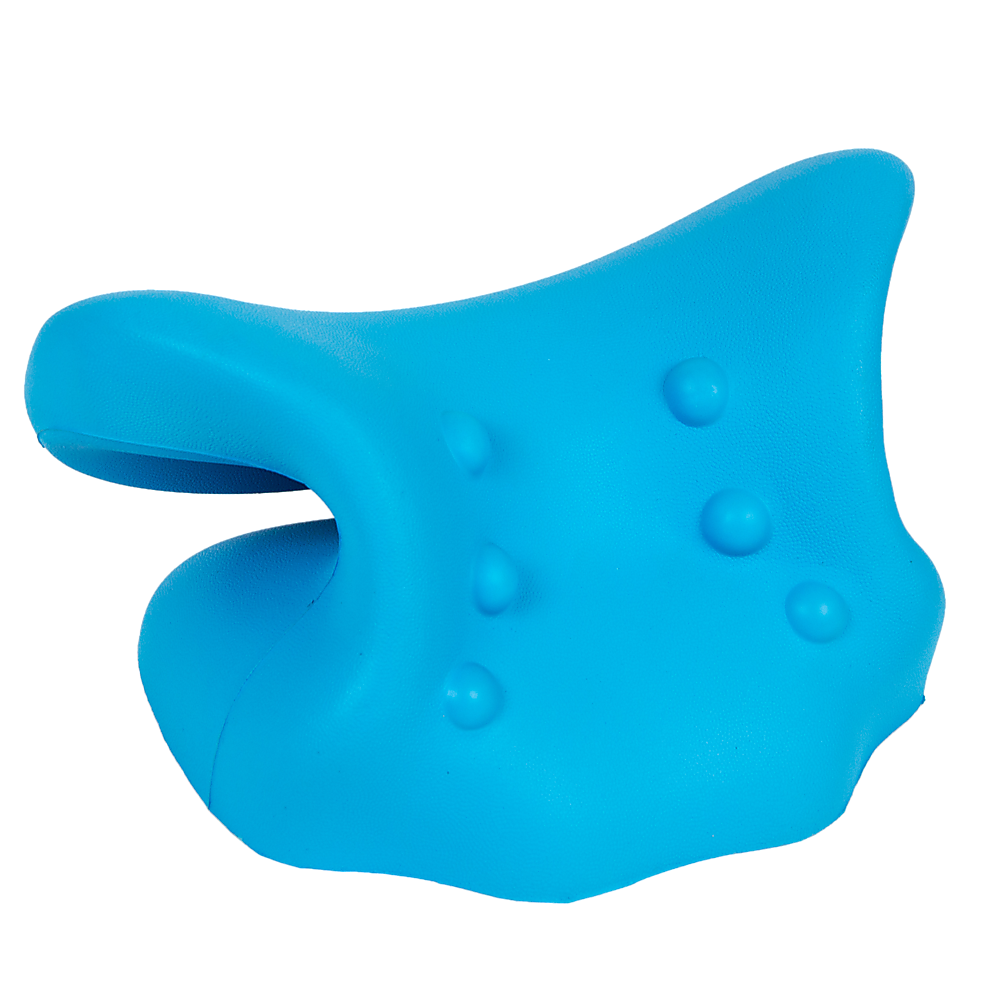Neck Traction Pillow Rest Cloud Support Neck Stretcher Cervical Pain Relief - image5