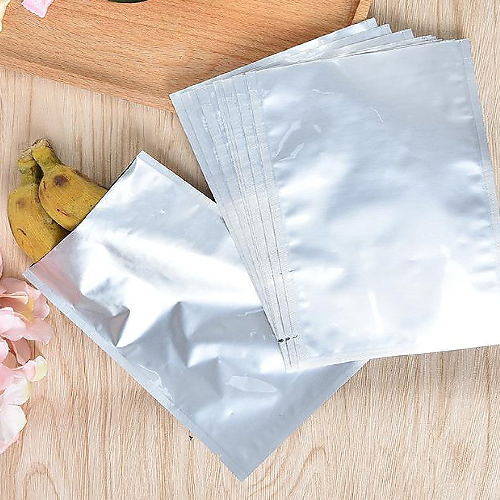 100x Food Vacuum Bags Pouch Foil Aluminum Storage Bags Heat Seal 30x40cm - image2