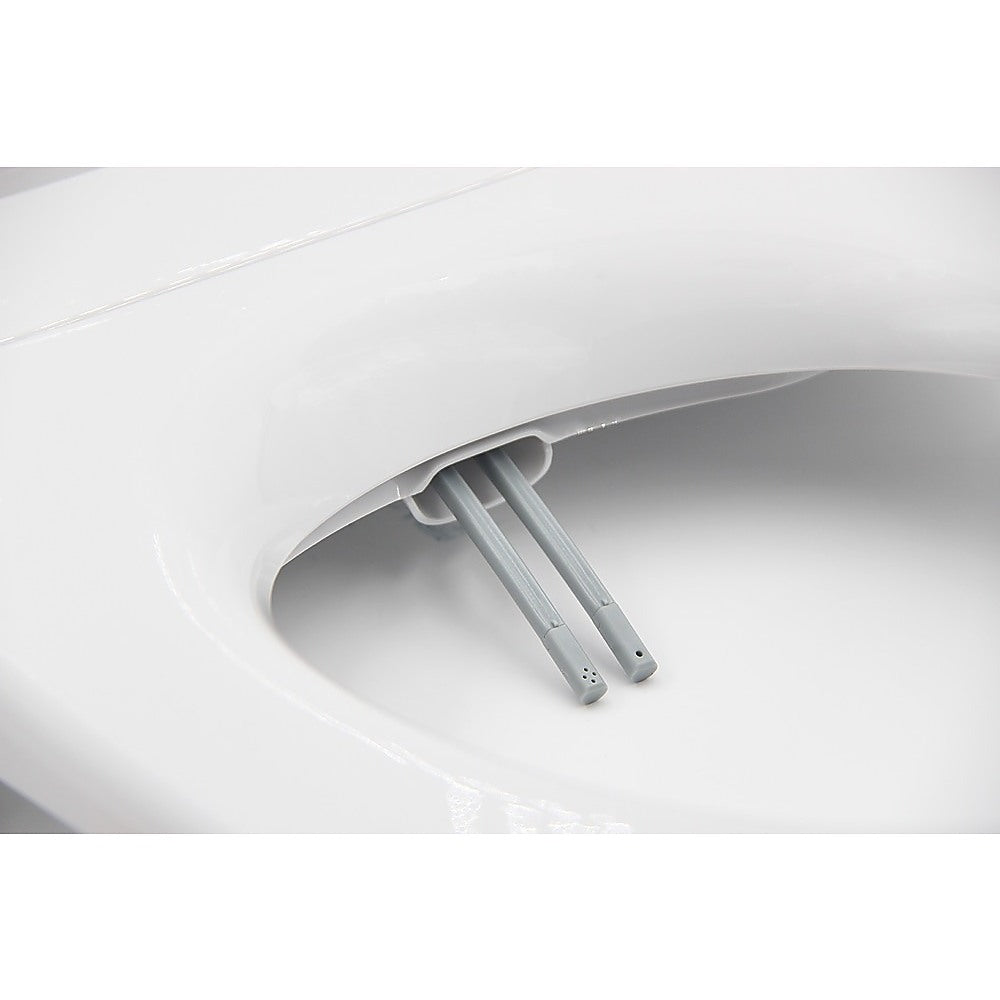 Non Electric Bidet Toilet Seat W/ Cover Bathroom Washlet Spray Water Wash - image6