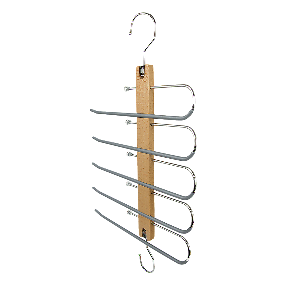 Pants Clothes Coat Hanger Non-slip Magic Space Saver Closet Organizer Rack - image4