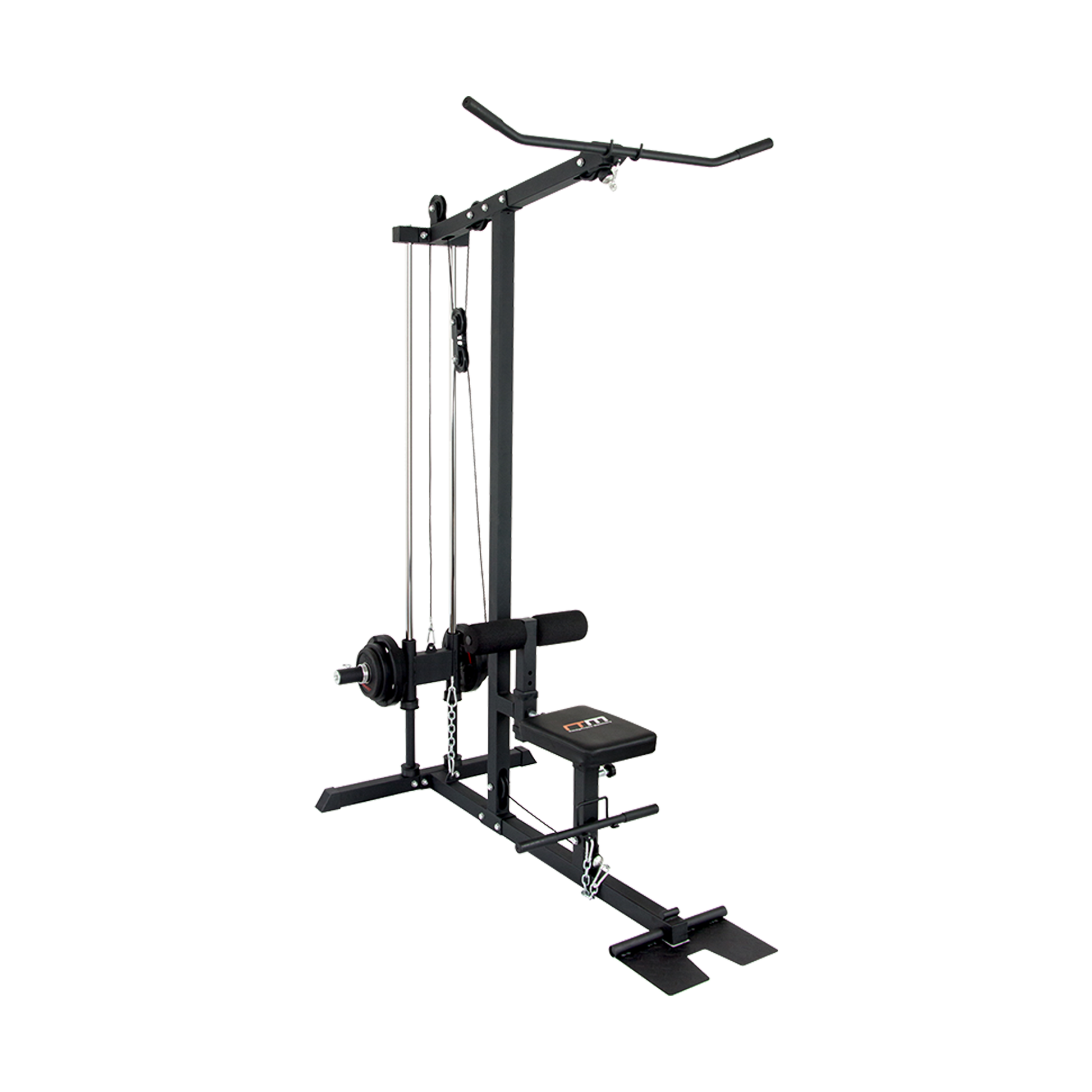 Lat PullDown Low Row Fitness Machine - image1