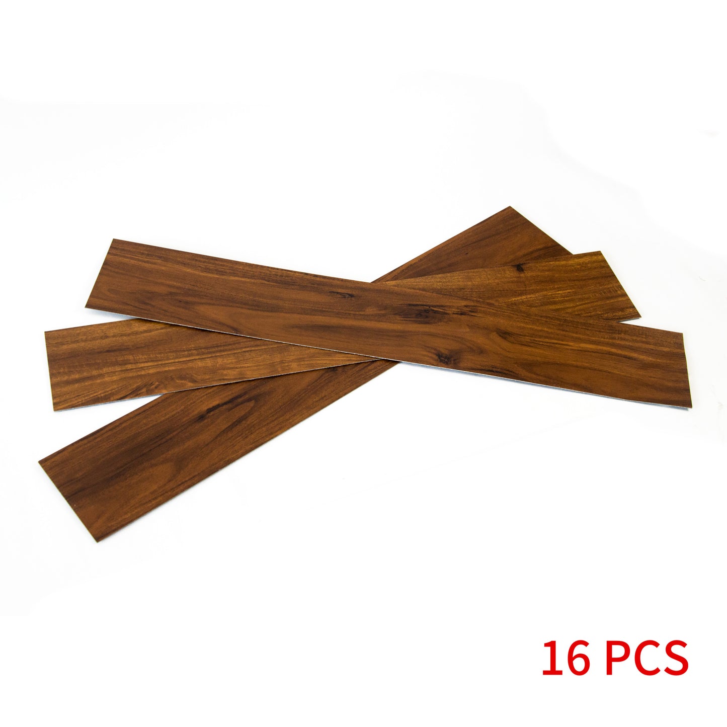 Vinyl Floor Tiles Self Adhesive Flooring Walnut Wood Grain 16 Pack 2.3SQM - image7
