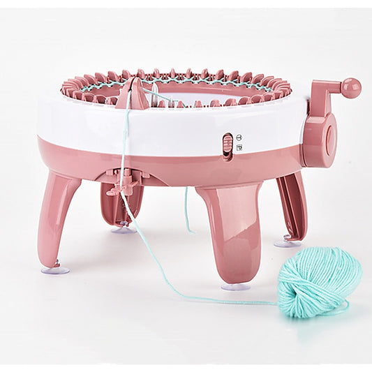DIY Knitting Machine Smart Weaving Knit Rotating Kids Toy Scarf Sock Hat Gift - image1