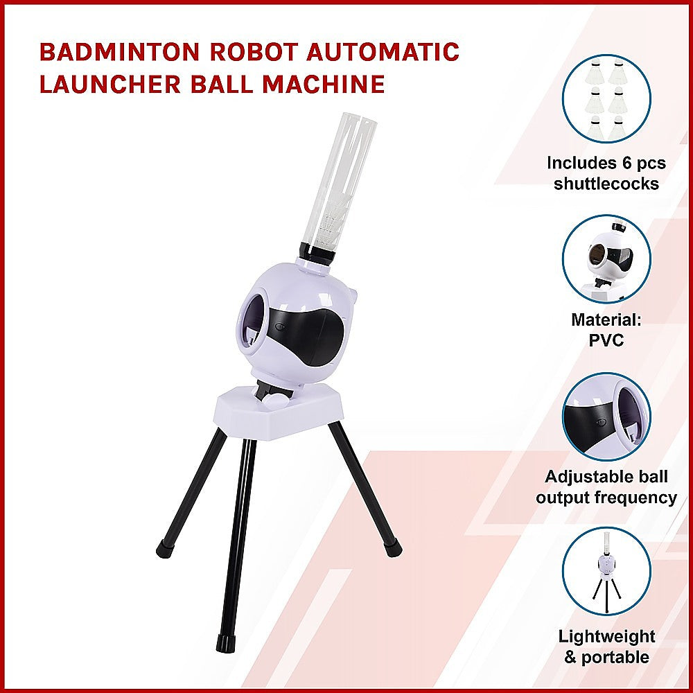 Badminton Robot Automatic Launcher Ball Machine - image3