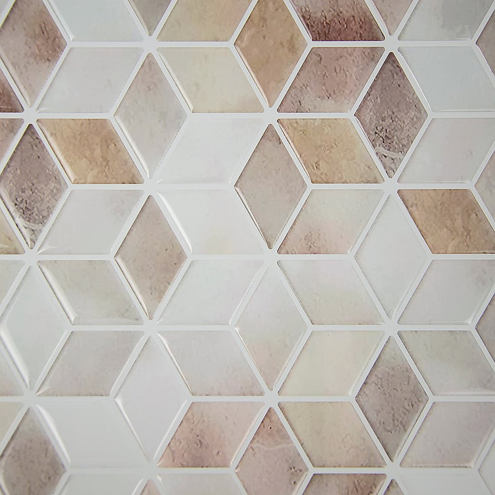 Tiles 3D Peel and Stick Wall Tile Shell Mosaic (30cm x 30cm x 10 sheets) - image4