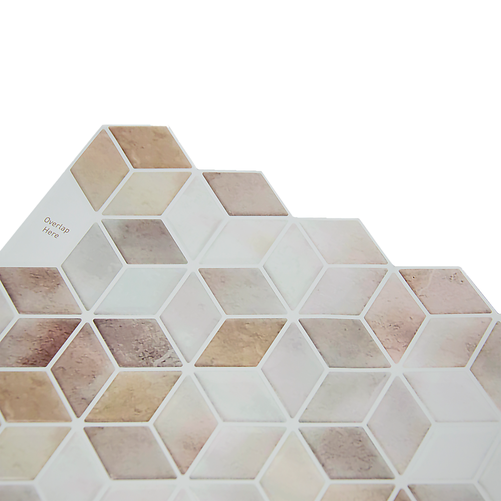 Tiles 3D Peel and Stick Wall Tile Shell Mosaic (30cm x 30cm x 10 sheets) - image6