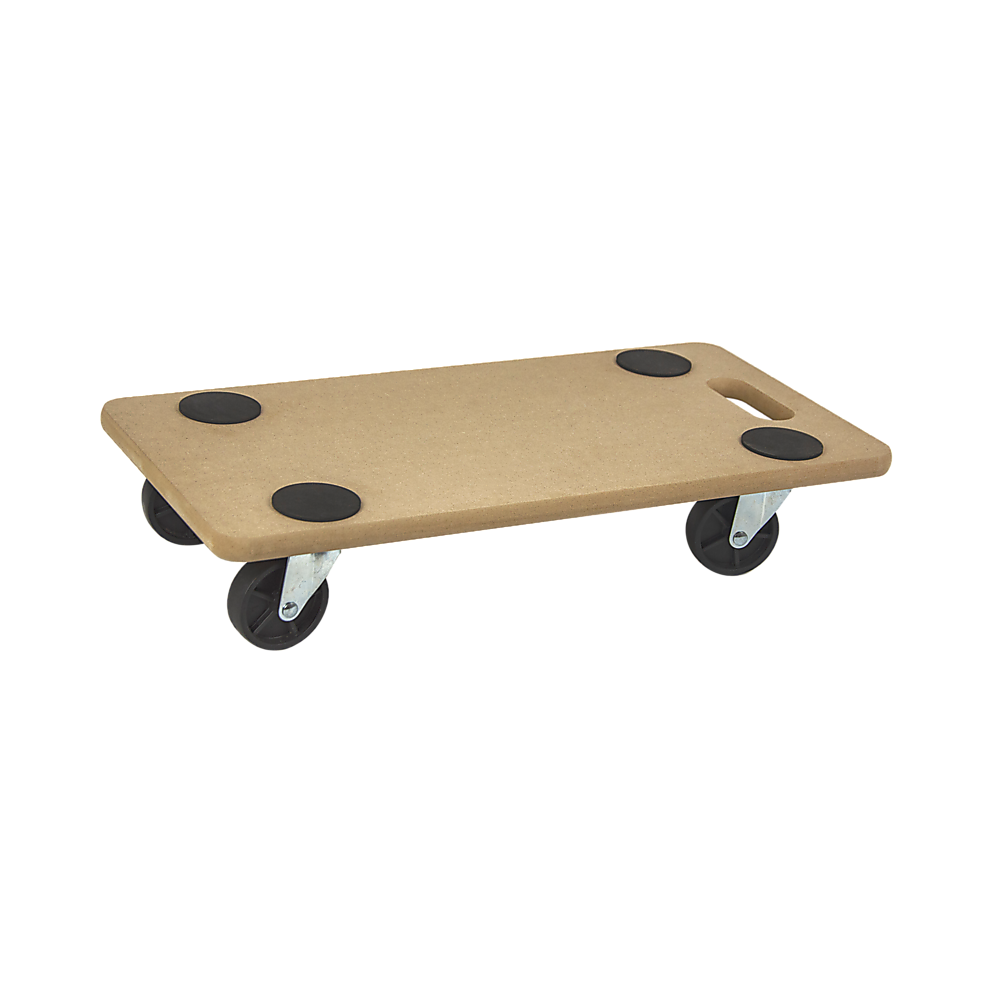 200kg Heavy Duty Hand Dolly Furniture Wooden Trolley Cart Moving Platform Mover - image1