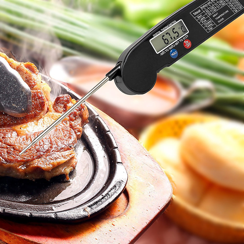 Digital Food Thermometer BBQ Tool Cooking Meat Kitchen Temperature Magnet - image2