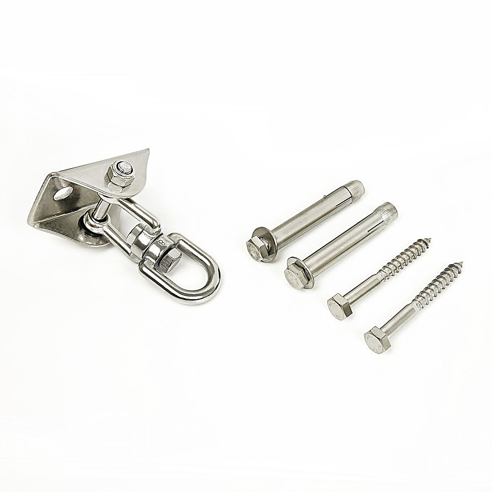 360∞ Swivel Swing Hanger with Stainless Steel Hook for Ceiling Heavy Duty Hanging Gym Equipment - image2