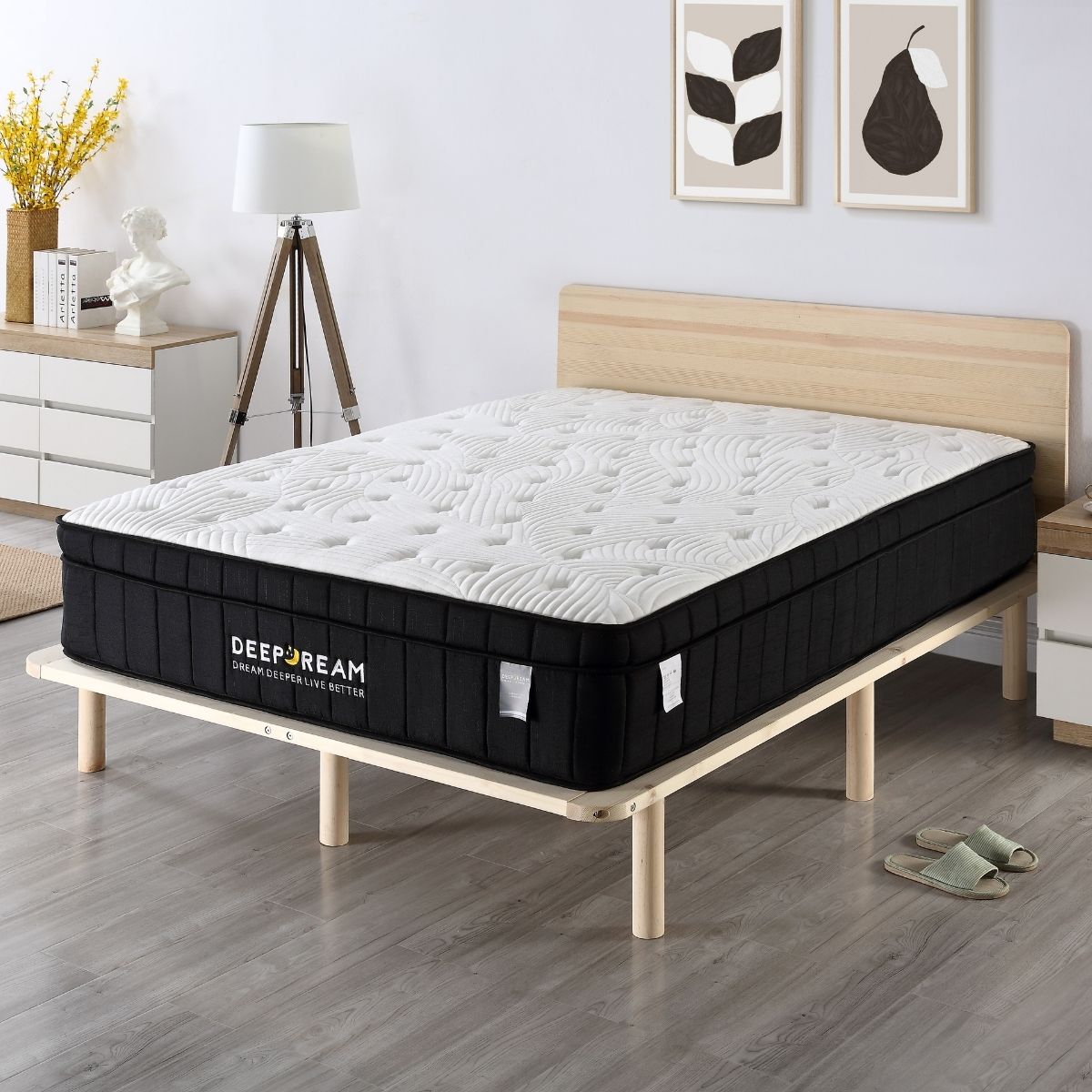 Charcoal Infused Super Firm Pocket Mattress King Single - image3