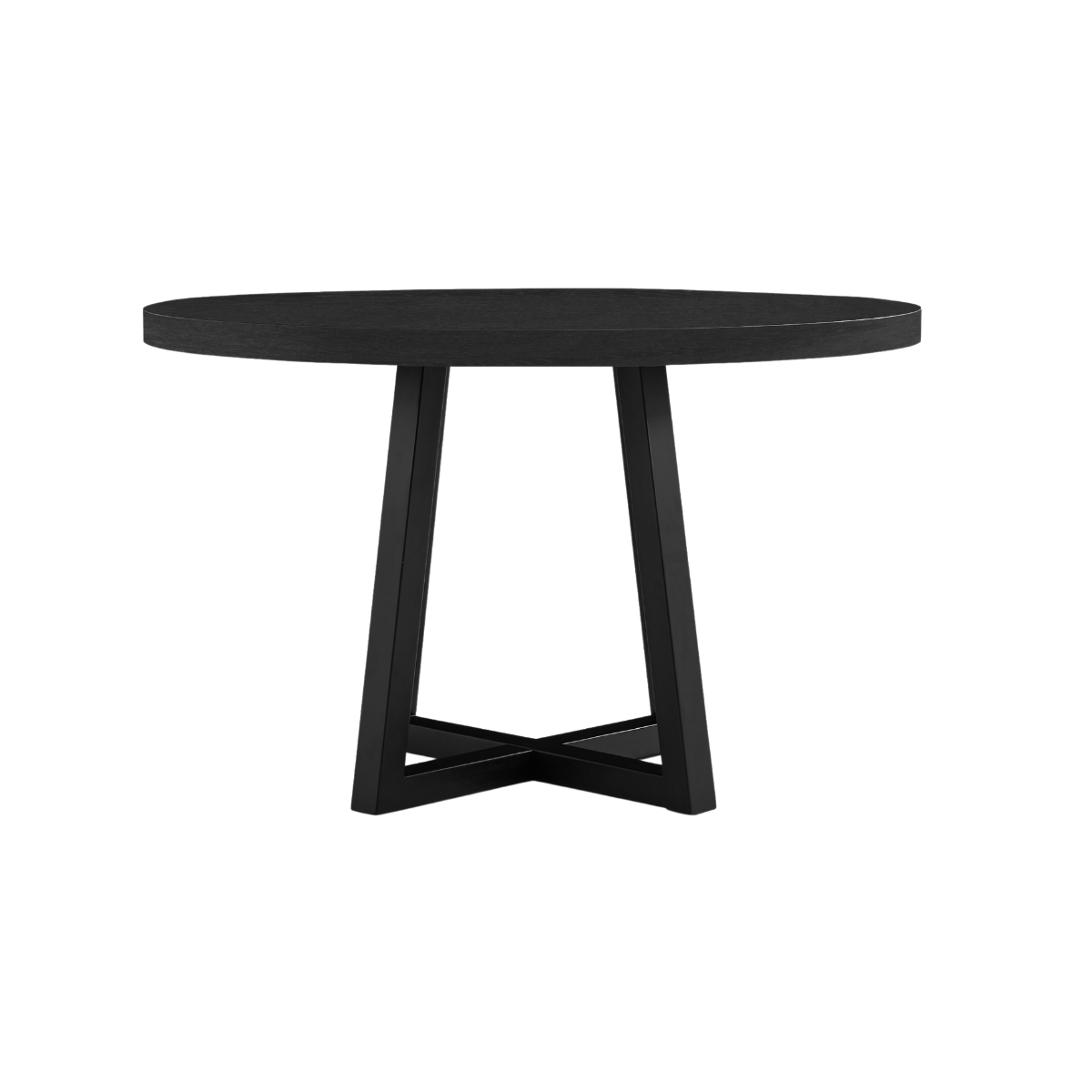 Harry 4 Seater Dining Table in Black - image5