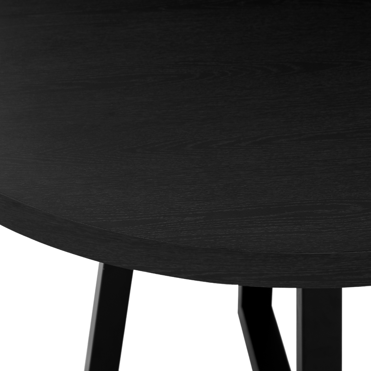 Harry 4 Seater Dining Table in Black - image6