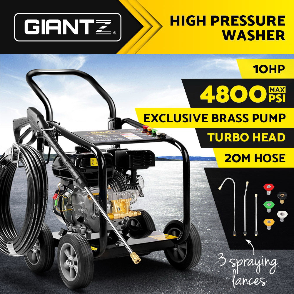 10HP 4800PSI High Pressure Washer - image4