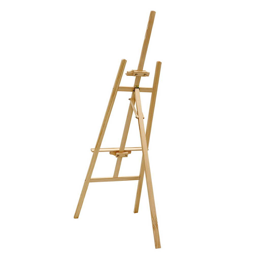 Pine Wood Easel Art Display Painting Shop Tripod Stand Wedding 175cm - image3