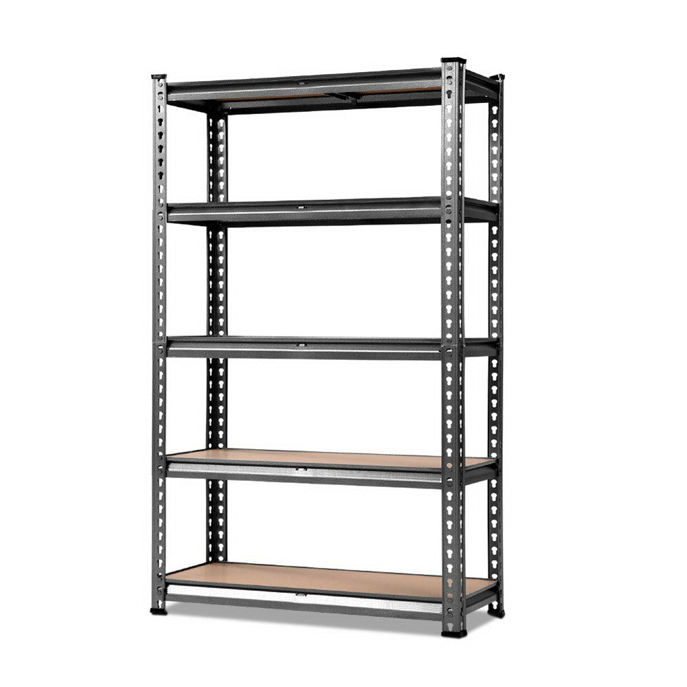 1.5M Metal Steel Warehouse Shelving Racking Garage Storage Shelves Racks - image1