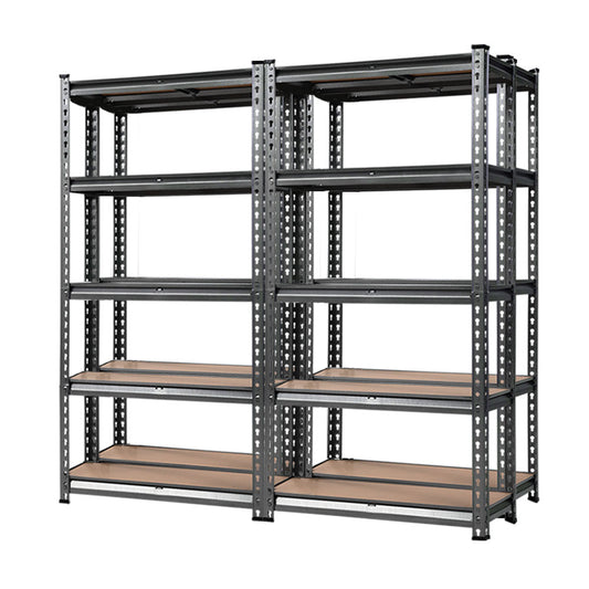 4x0.7M Warehouse Racking Shelving Storage Rack Steel Garage Shelf Shelves - image1