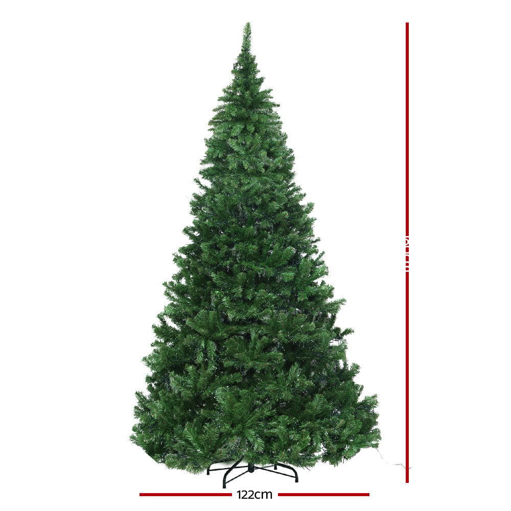 1.8M 6FT Christmas Tree Xmas 1980 LED Lights Warm White 765 Tips - image2